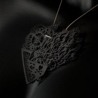 Clockwork Love Burning Black Large