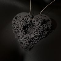 Clockwork Love Key Black Large